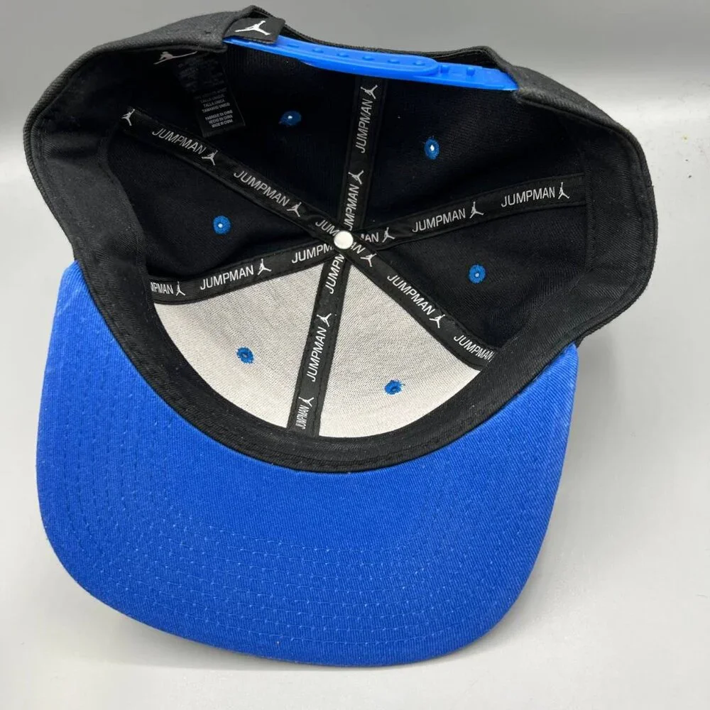 Air Jordan Hat Men Black Blue Last Shot Jumpman Snap Back Cap‎